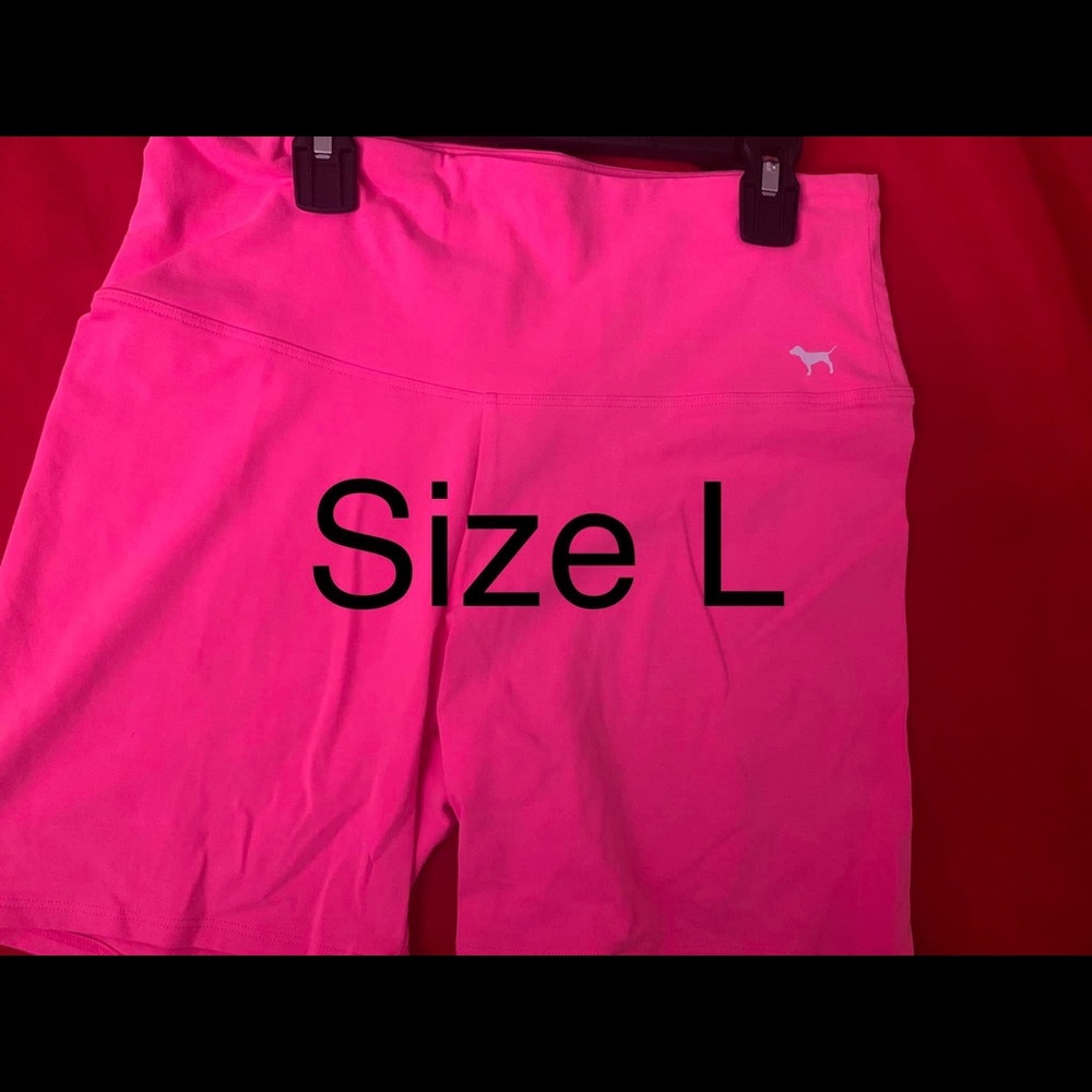 PINK VICTORIA SECRET bike shorts
